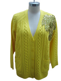 sequin sweater 1 | Fine Knitting
