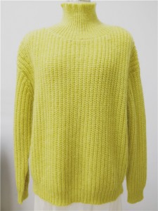 mohair sweater yellow