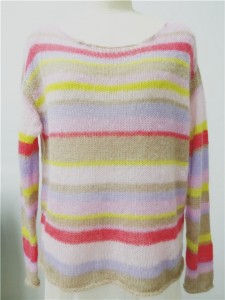 mohair sweater striped knits