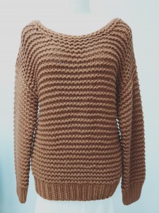 hand knitted sweater wool