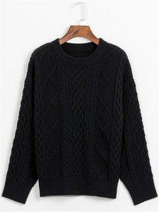 sweater fineknitting fashion black
