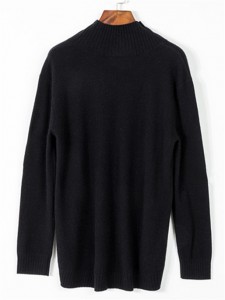 sweater fineknitting fashion black long
